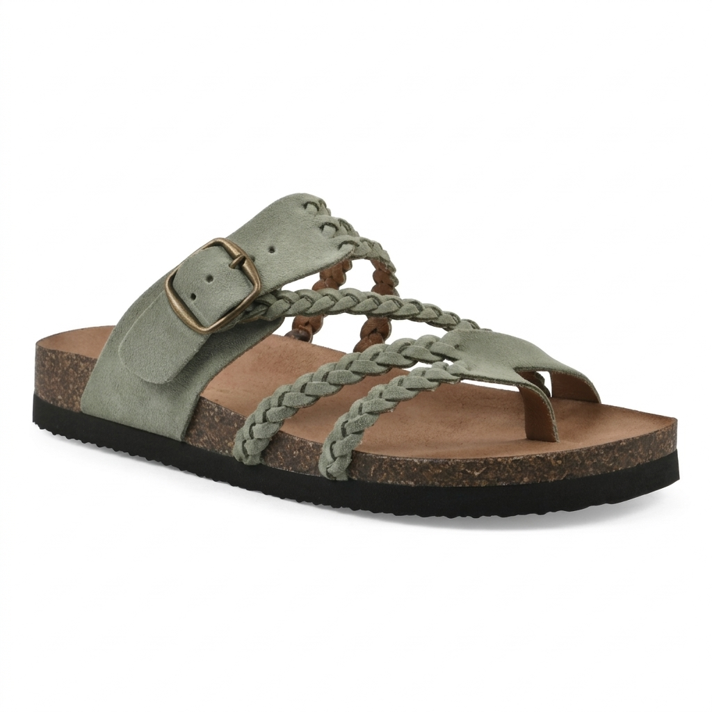 Hayleigh Braided Cork Sandals | Your Feet Called. They Want These.