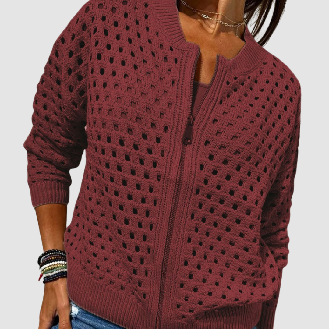 CONSTANCE | ELEGANT SOFT-KNIT CARDIGAN