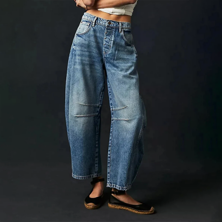 Ellie™ | Comfort Wide Leg Jeans