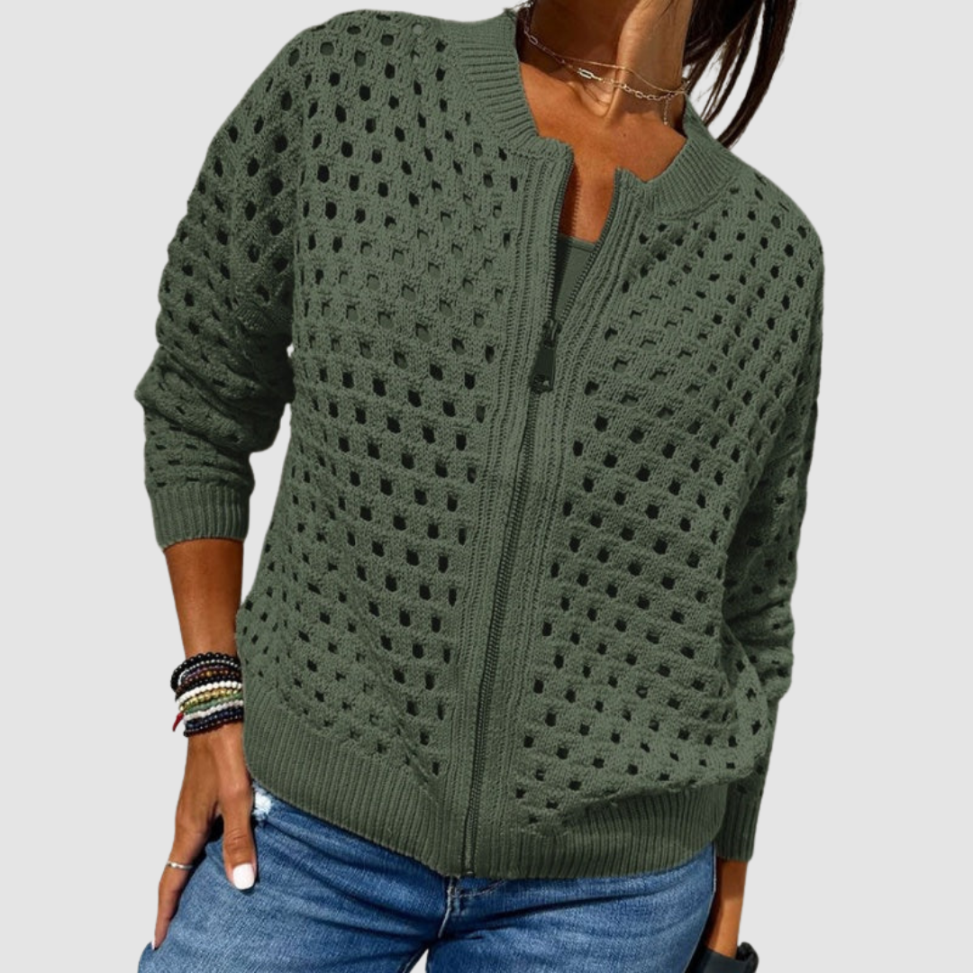 CONSTANCE | ELEGANT SOFT-KNIT CARDIGAN