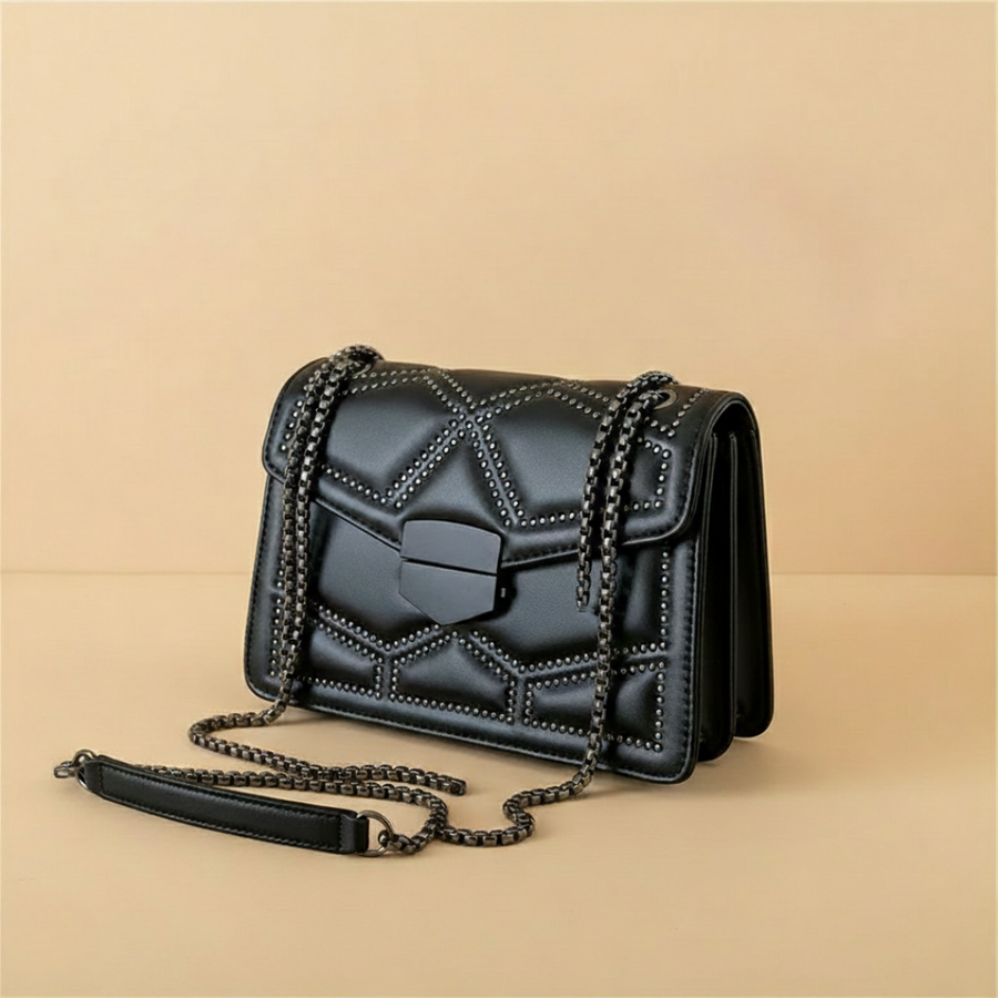 Chic PU Leather Crossbody Bag | Trendy and Stylish