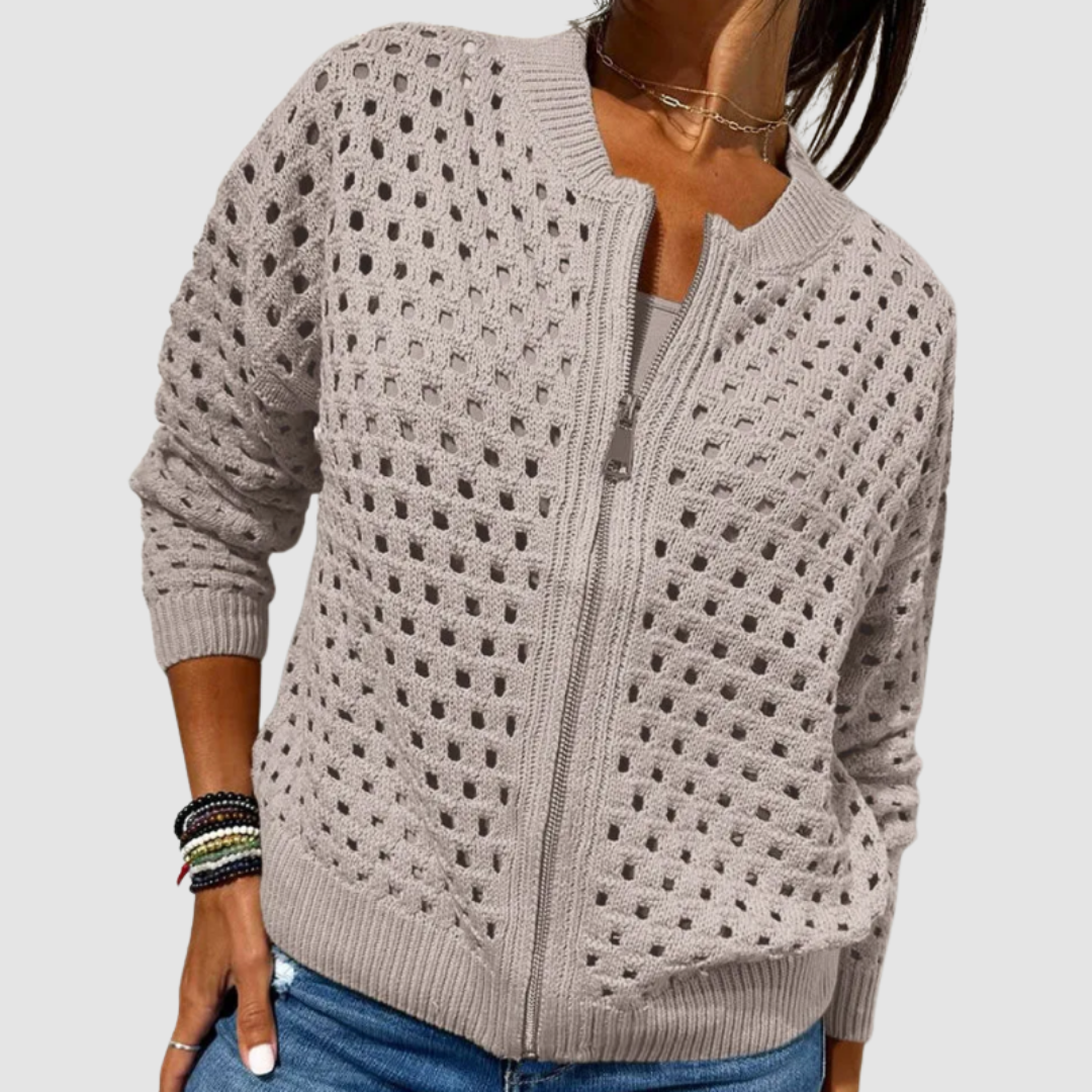 CONSTANCE | ELEGANT SOFT-KNIT CARDIGAN