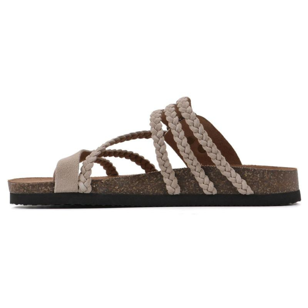 Hayleigh Braided Cork Sandals | Your Feet Called. They Want These.