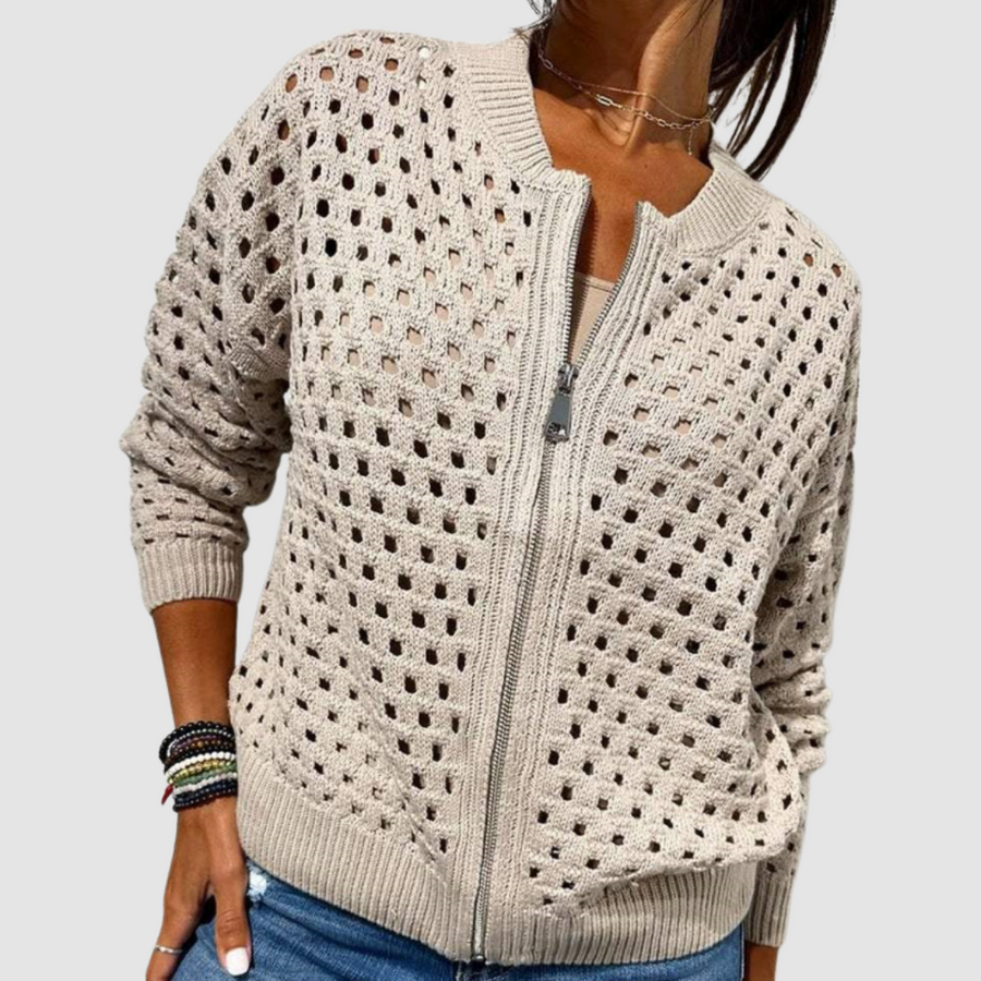 CONSTANCE | ELEGANT SOFT-KNIT CARDIGAN