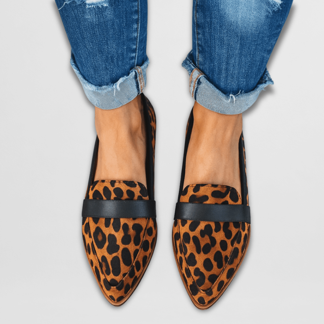 MAGDALENA | POINTED-TOE SUEDE LOAFERS