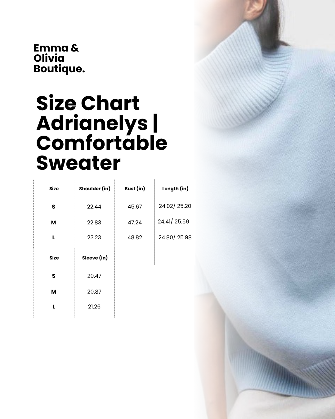 Adrianelys | Comfortable Sweater