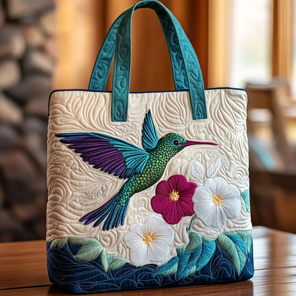 Padded Flower Tote Bag