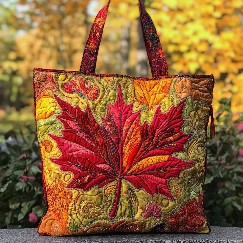 Artisanal Maple Tote Bag Sunset