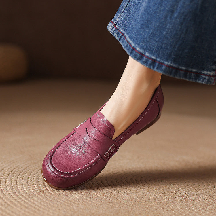 Leonie Genuine Leather Loafers