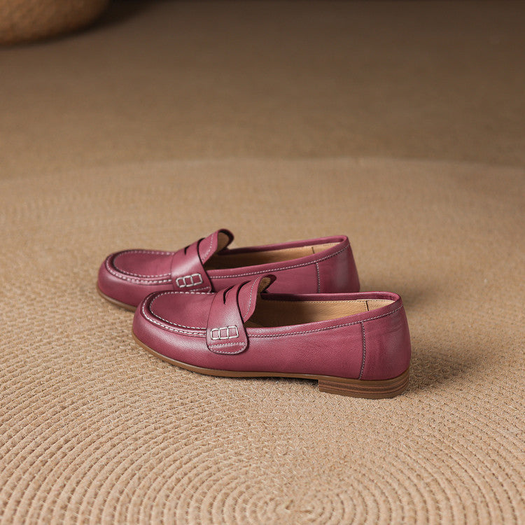 Leonie Genuine Leather Loafers