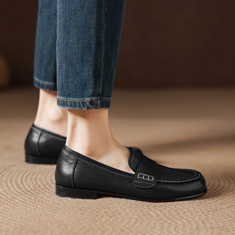 Leonie Genuine Leather Loafers