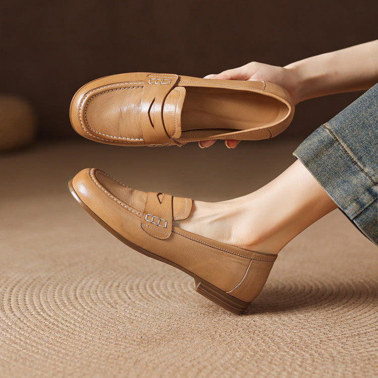 Leonie Genuine Leather Loafers