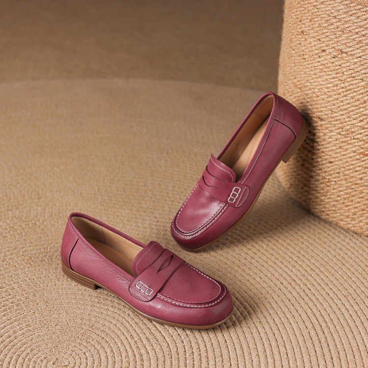 Leonie Genuine Leather Loafers