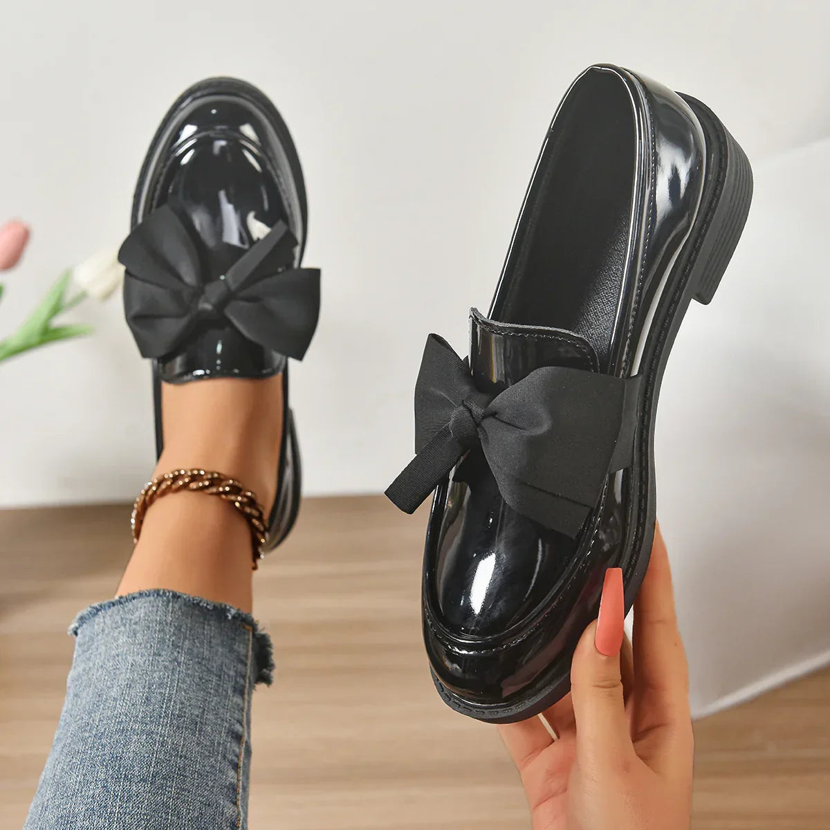 Kelis Genuine Leather Loafers
