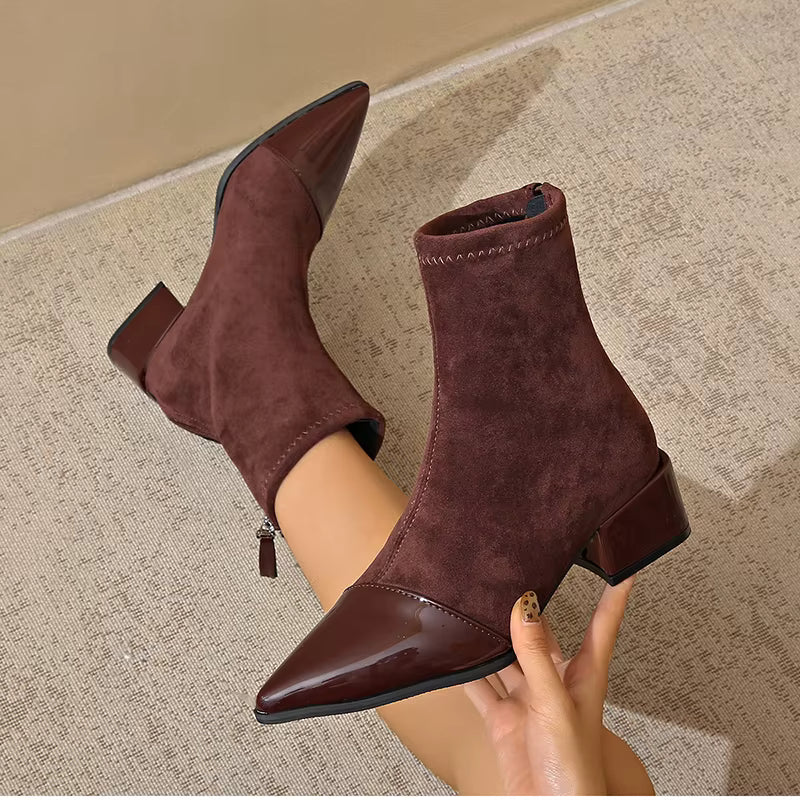 Gracia | Suede Ankle Boots