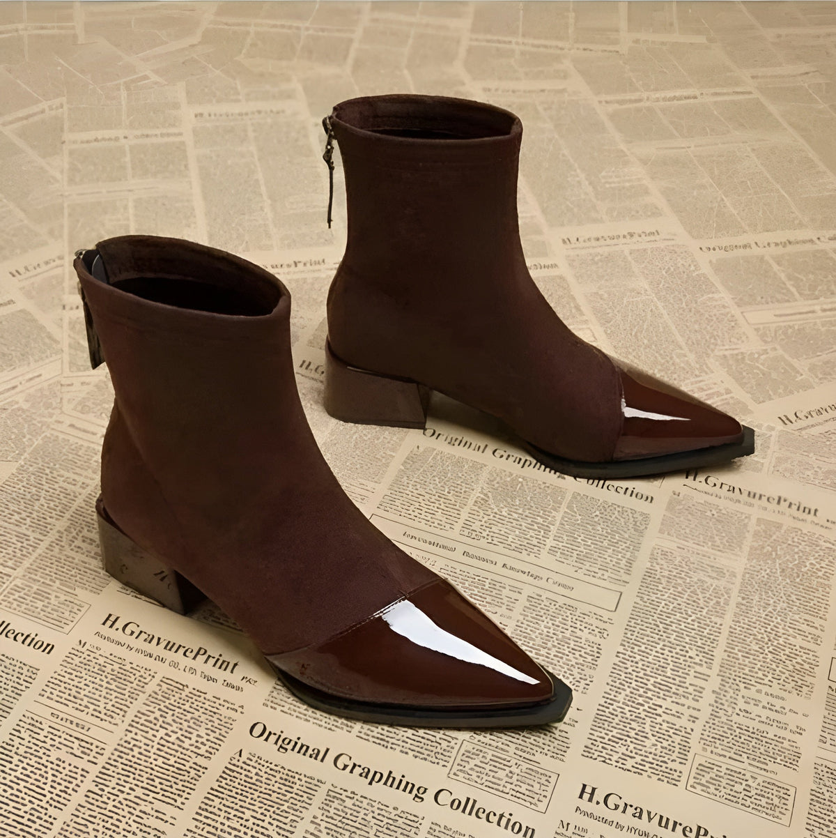 Gracia | Suede Ankle Boots