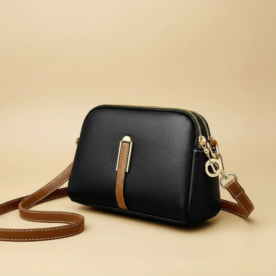 Elegant Women's Leather Shoulder Bag