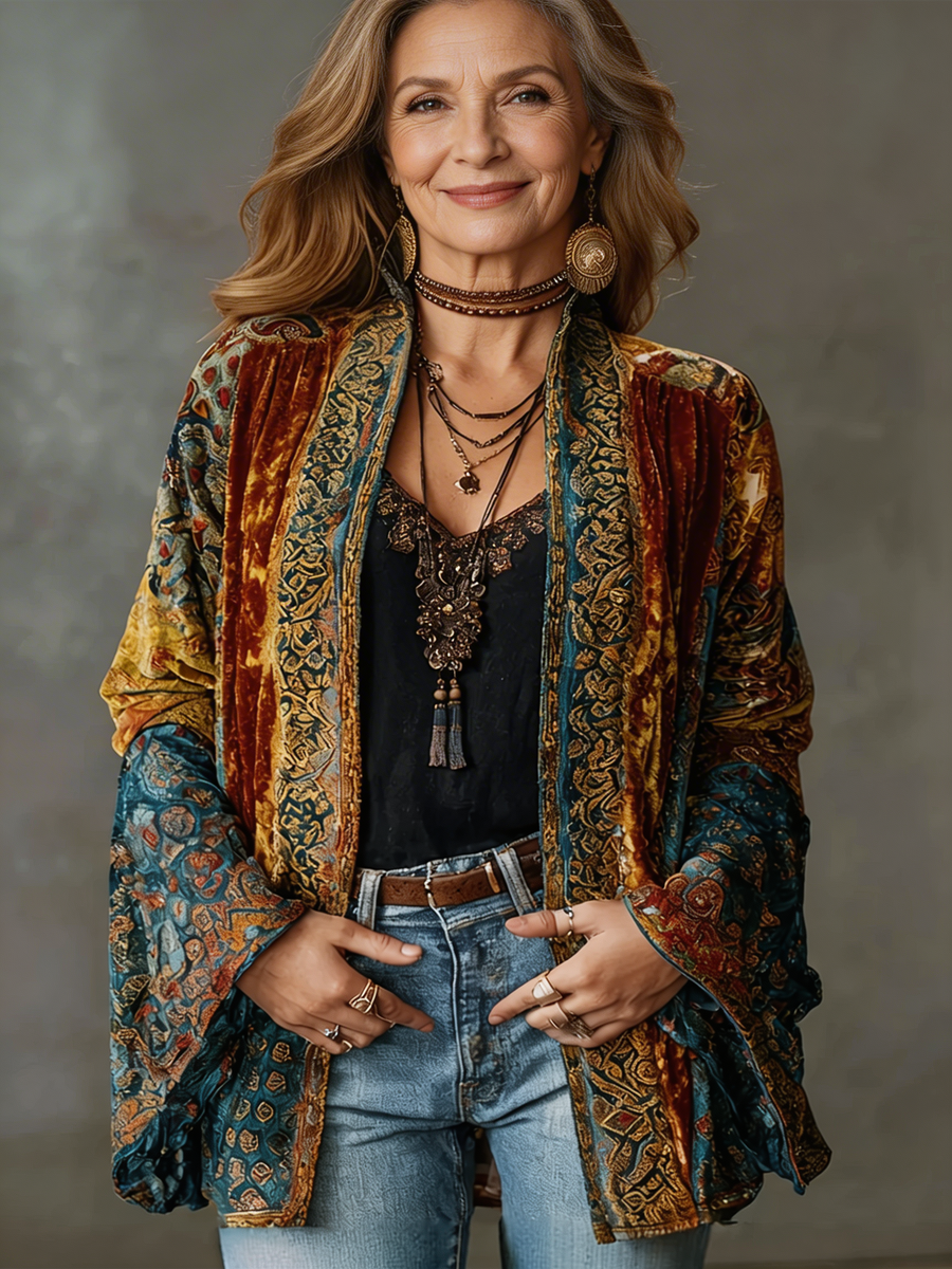 ARIA | RELAXED BOHO KIMONO JACKET
