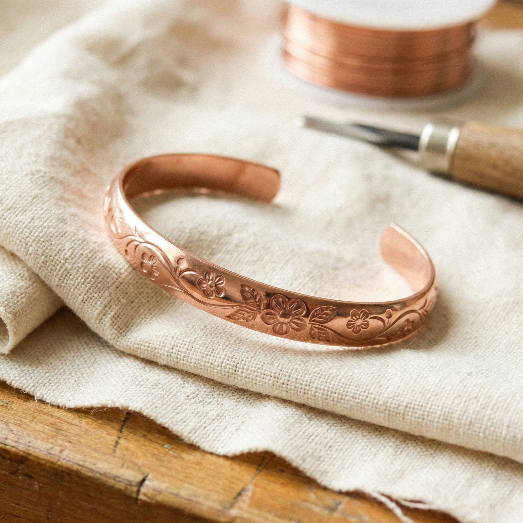 Garland Copper Bracelet