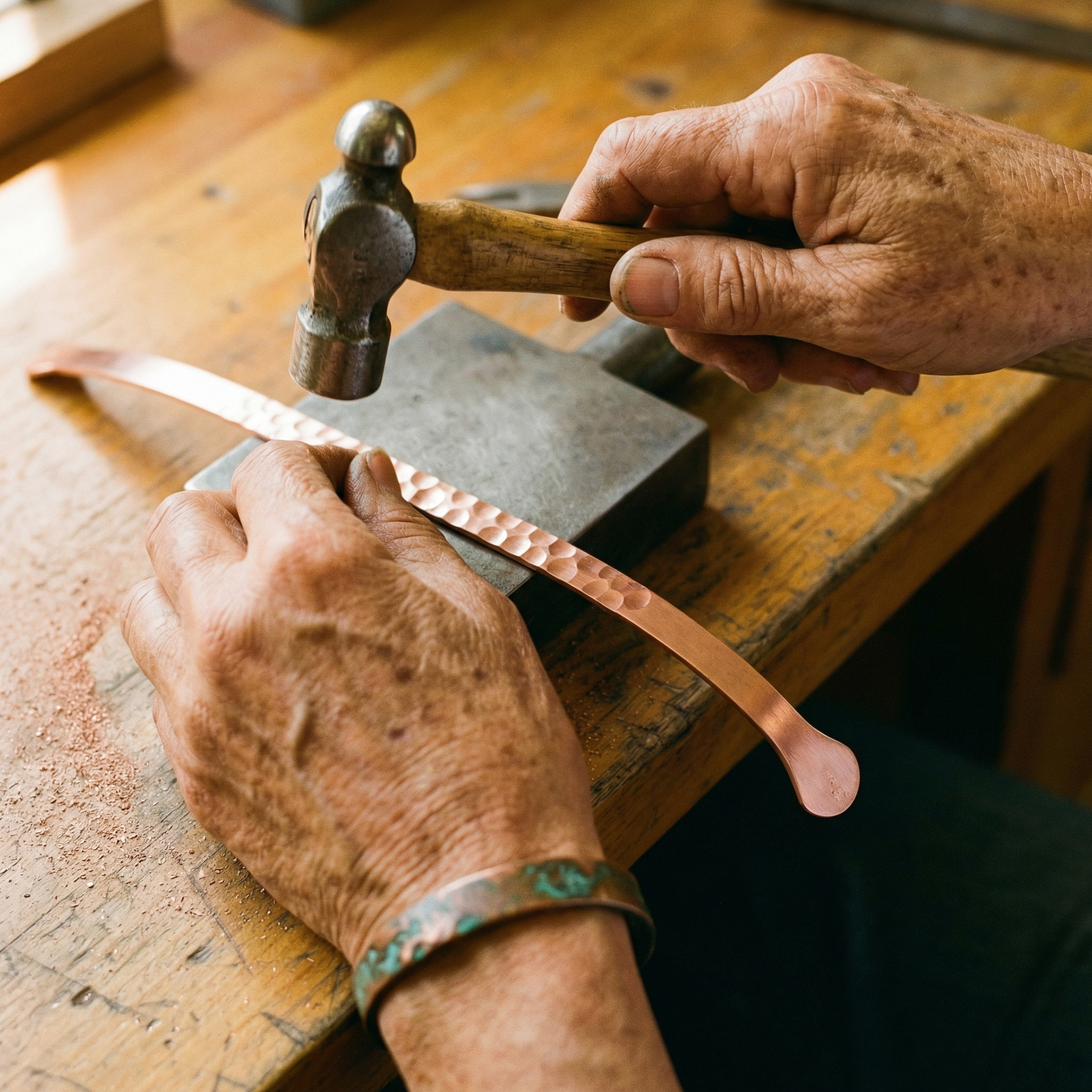 Dapple Copper Bracelet