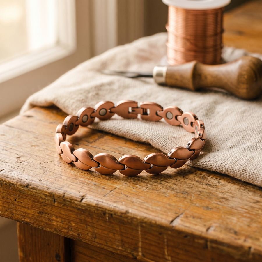 Seed Copper Bracelet