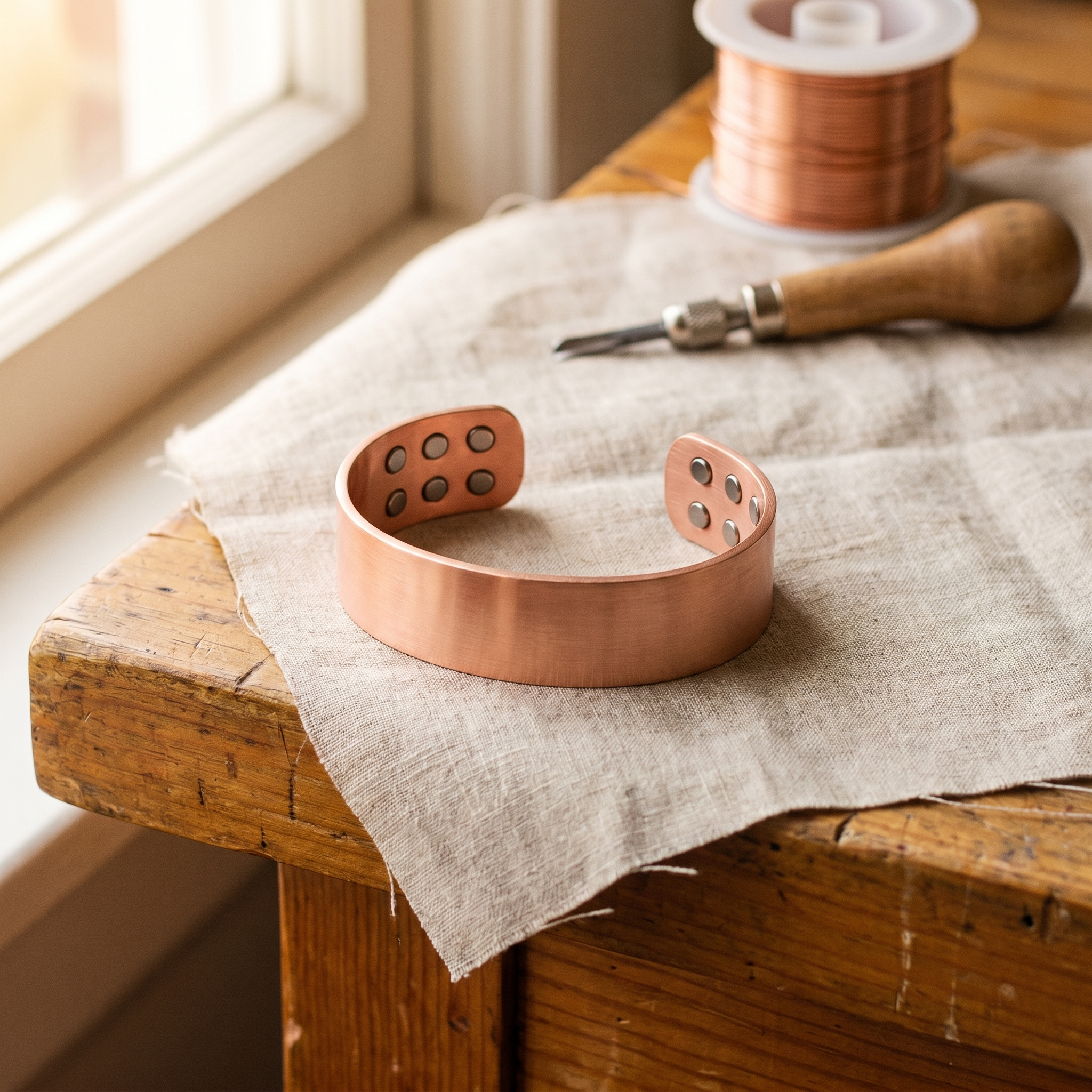 Slate Copper Bracelet