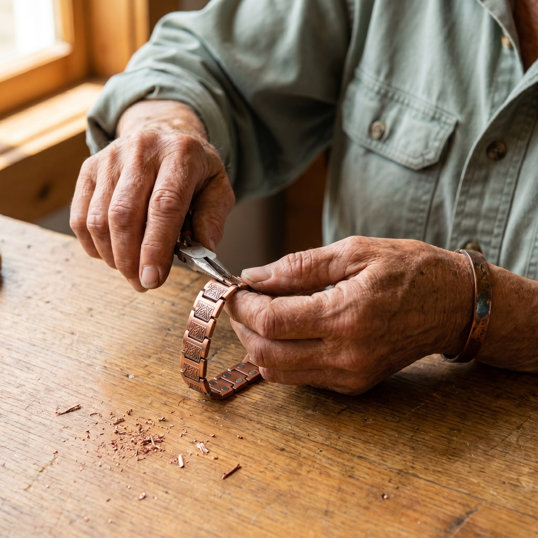 Glen Men's Copper Bracelet