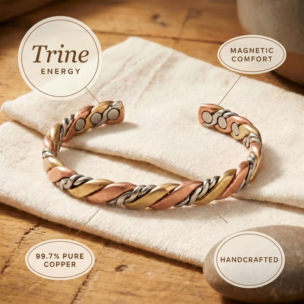 Trine Copper Bracelet