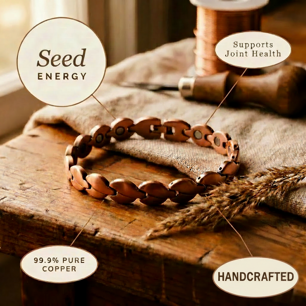 Seed Copper Bracelet