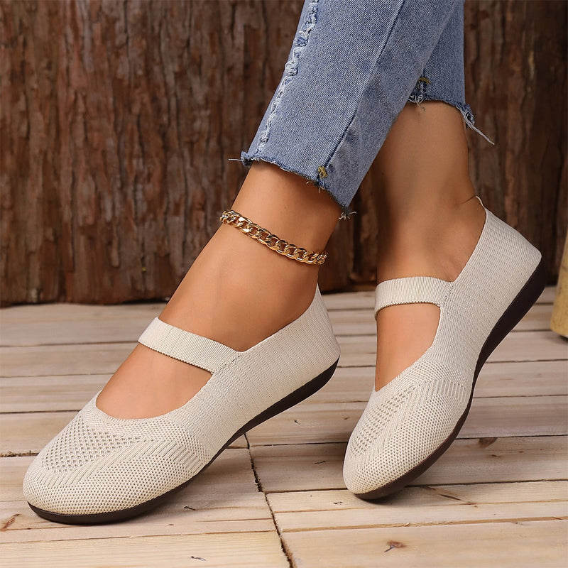 Valerie | Breathable Orthopedic Knit Ballet Flats