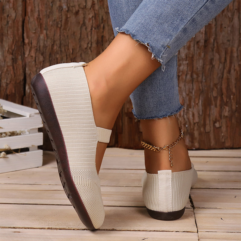 Valerie | Breathable Orthopedic Knit Ballet Flats