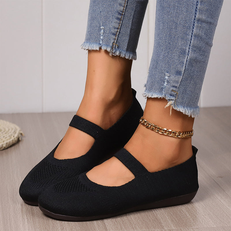 Valerie | Breathable Orthopedic Knit Ballet Flats
