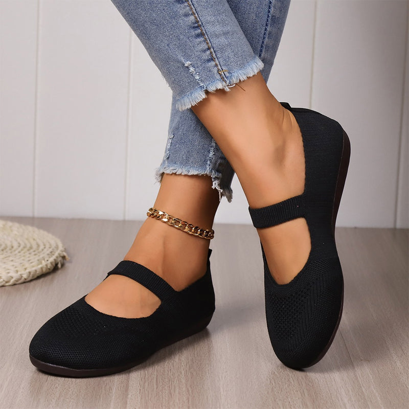 Valerie | Breathable Orthopedic Knit Ballet Flats