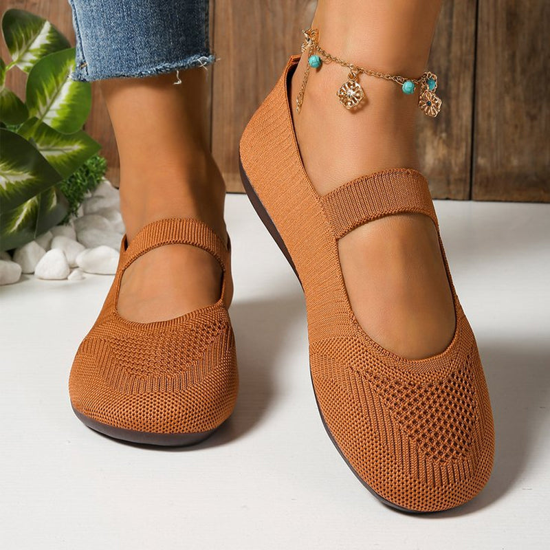 Valerie | Breathable Orthopedic Knit Ballet Flats