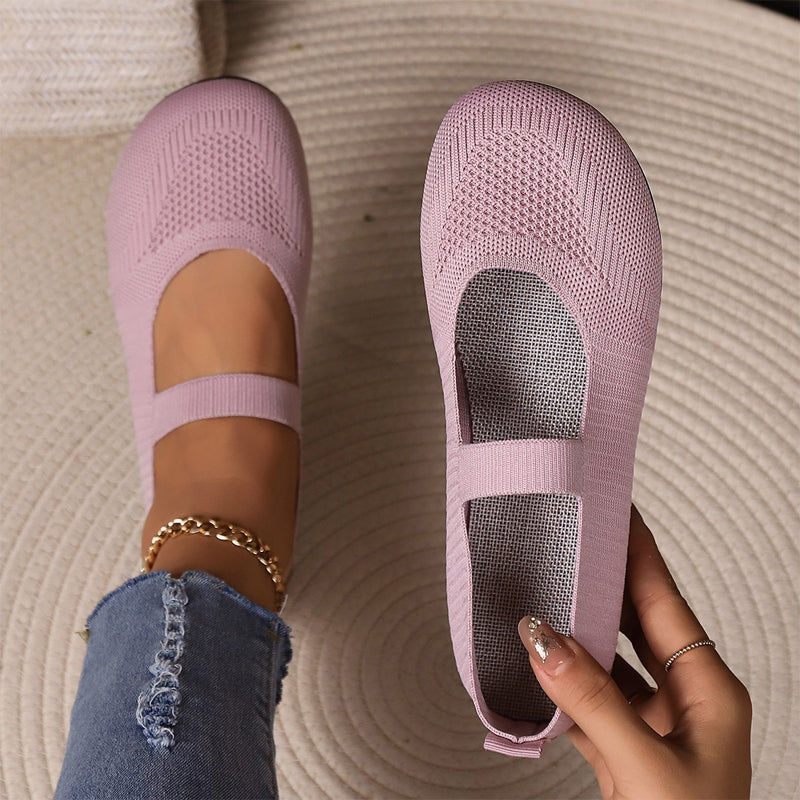 Valerie | Breathable Orthopedic Knit Ballet Flats