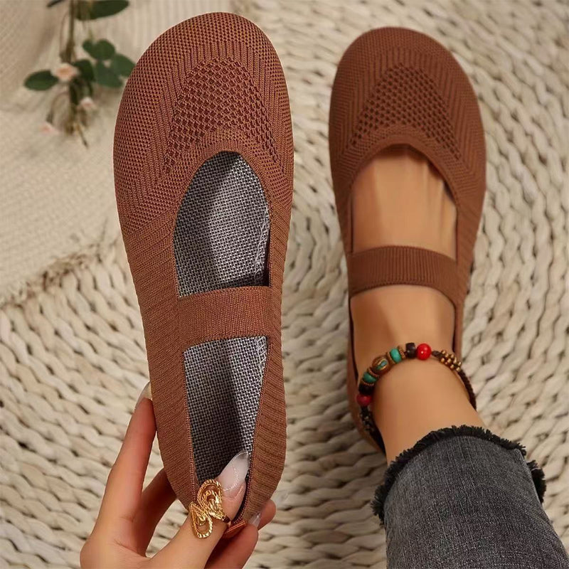 Valerie | Breathable Orthopedic Knit Ballet Flats