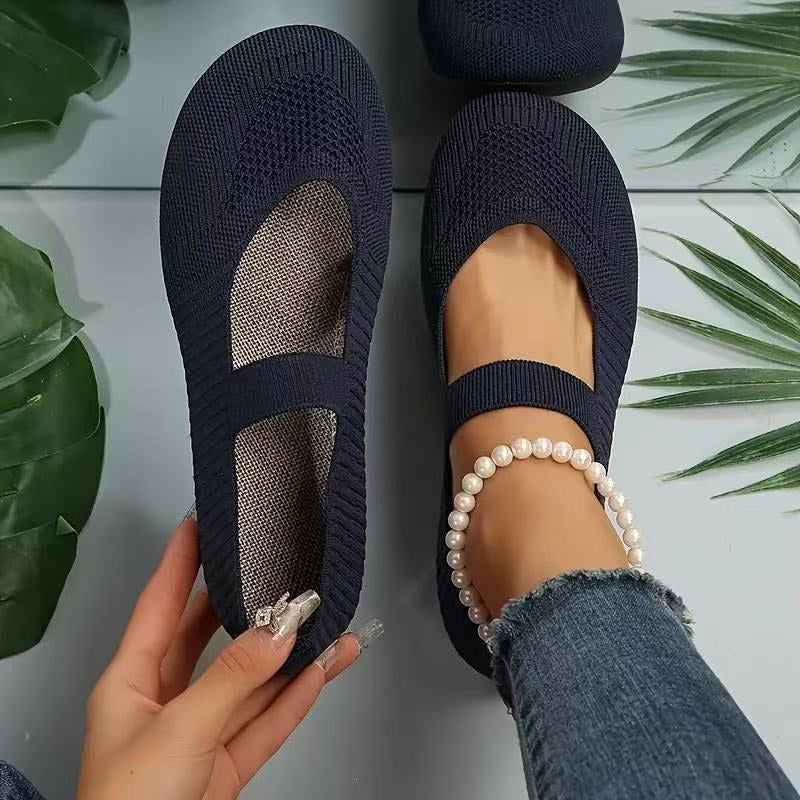 Valerie | Breathable Orthopedic Knit Ballet Flats