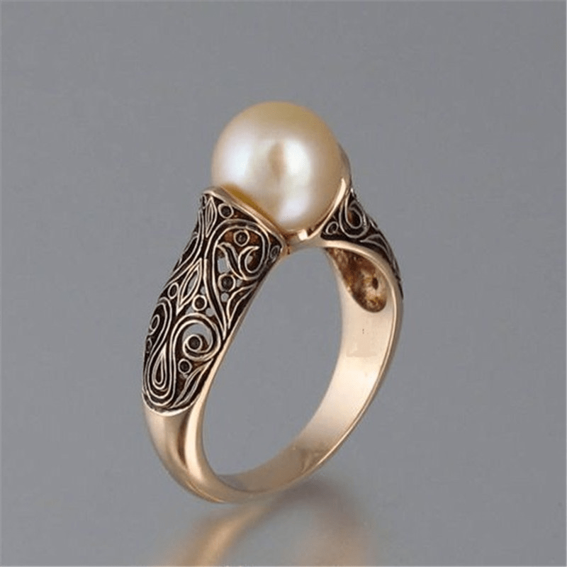 Timeless Vintage Pearl Ring