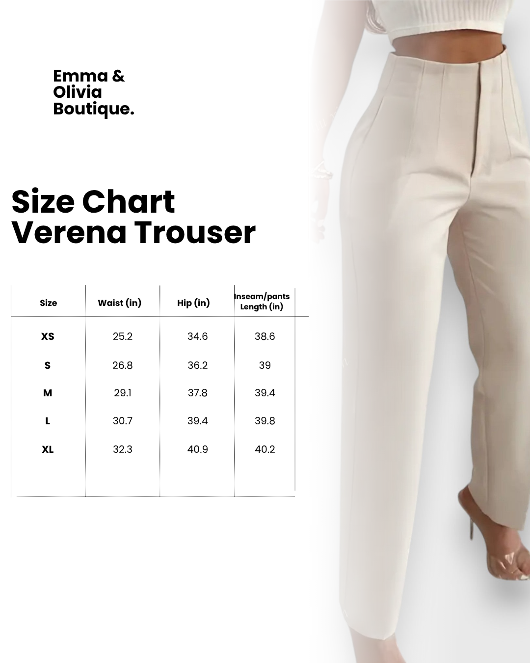 Verena – High-Waisted Trousers